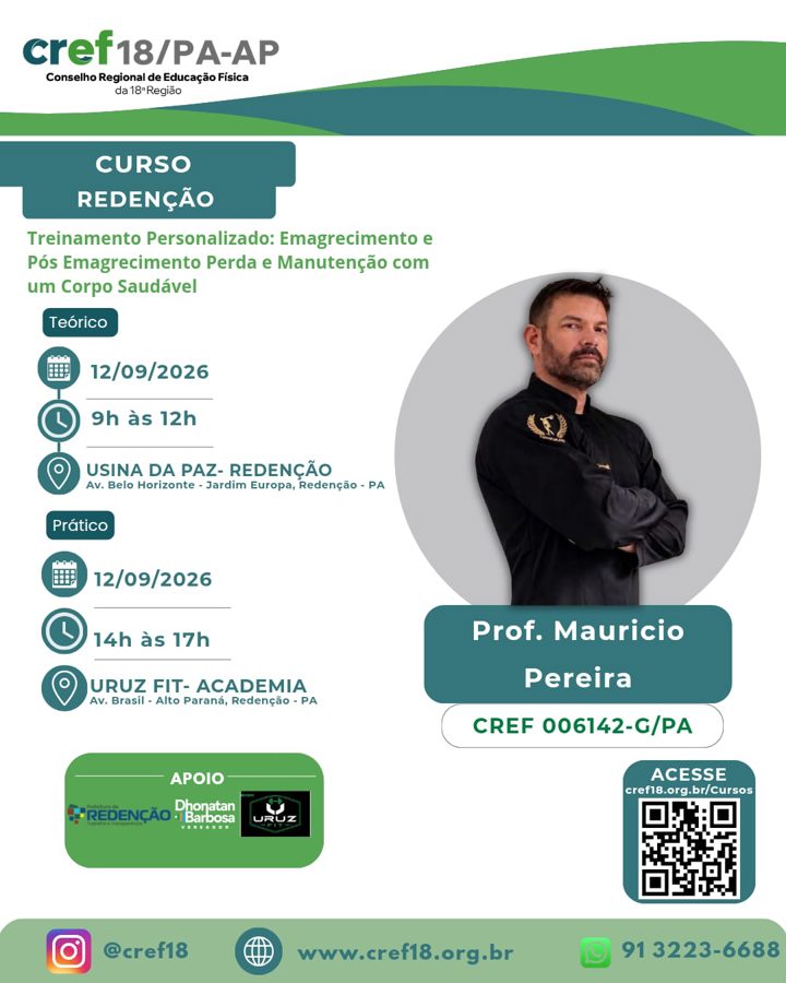 Treinamento Personalizado: Emagrecimento e Pós Emagrecimento Perda e Manutenção com um Corpo Saudável