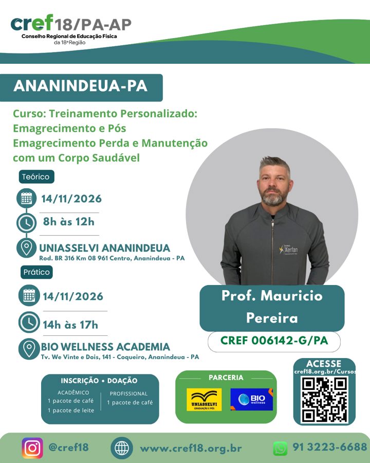 Treinamento Personalizado: Emagrecimento e Pós Emagrecimento Perda e Manutenção com um Corpo Saudável